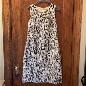 J Crew Basketweave Oncilla Shift Dress Sleeveless